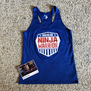 Ninja Natalie's American Ninja Warrior Blue Tank